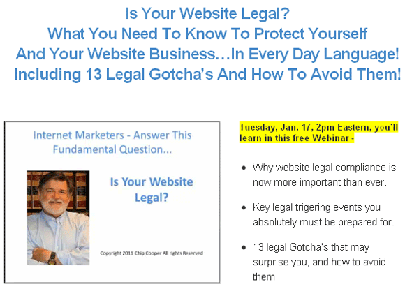 Is Your Website Legal